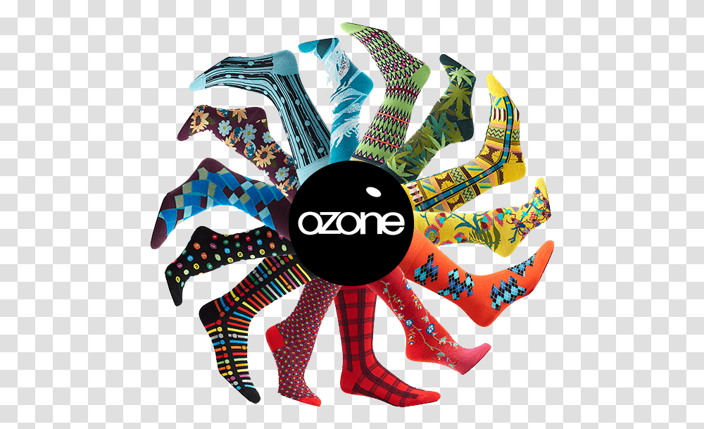 Ozone Sock Of The Month Club Ozone Socks, Animal, Sea Life Transparent Png