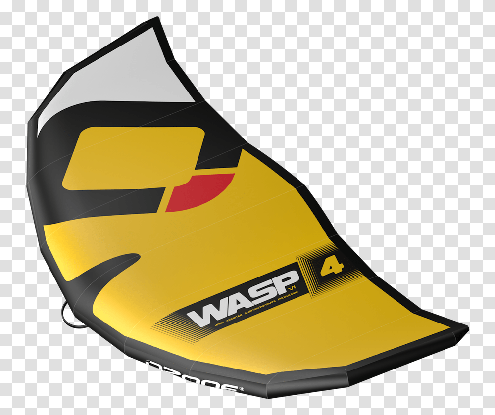 Ozone Wasp V1 Kite Wing Yellow Ozone Wasp, Apparel, Shoe, Footwear Transparent Png
