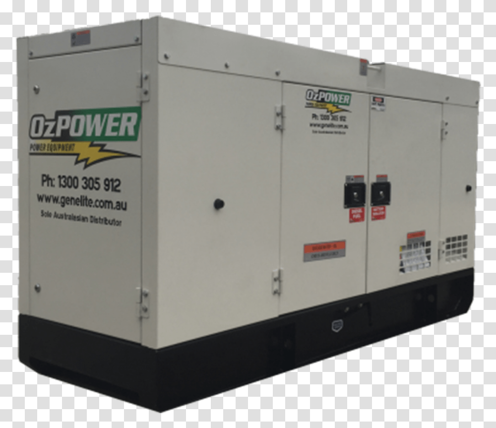 Ozpower Diesel Generator Diesel Generator, Machine, Box Transparent Png