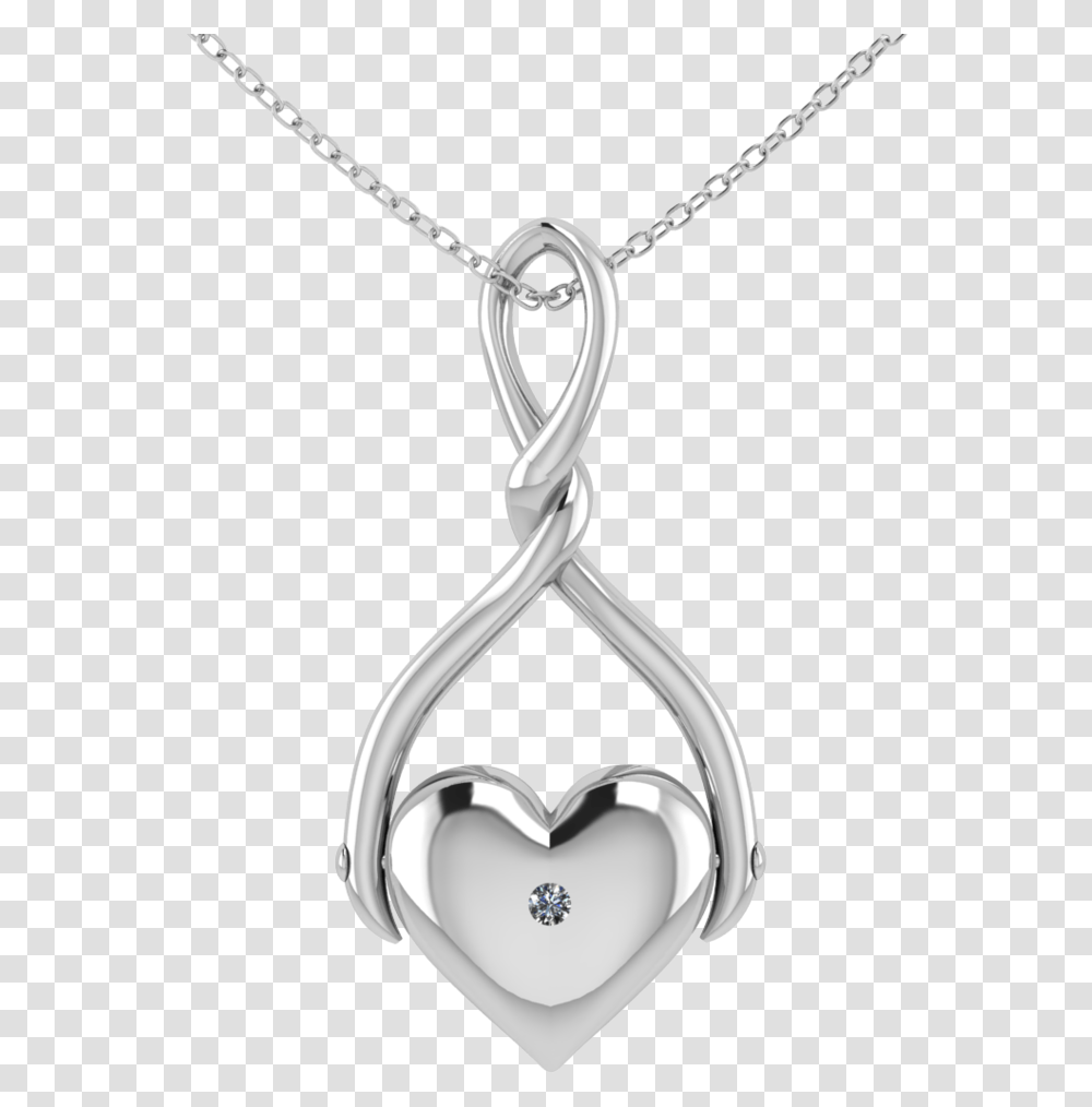 P 107 Emma Heart Spinner Pendant V2 Render4 Locket, Accessories, Accessory, Jewelry, Necklace Transparent Png