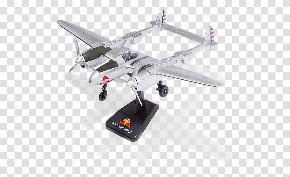 P 38 Red Bull 148 P 38 Lightning Red Bull, Airplane, Aircraft, Vehicle, Transportation Transparent Png