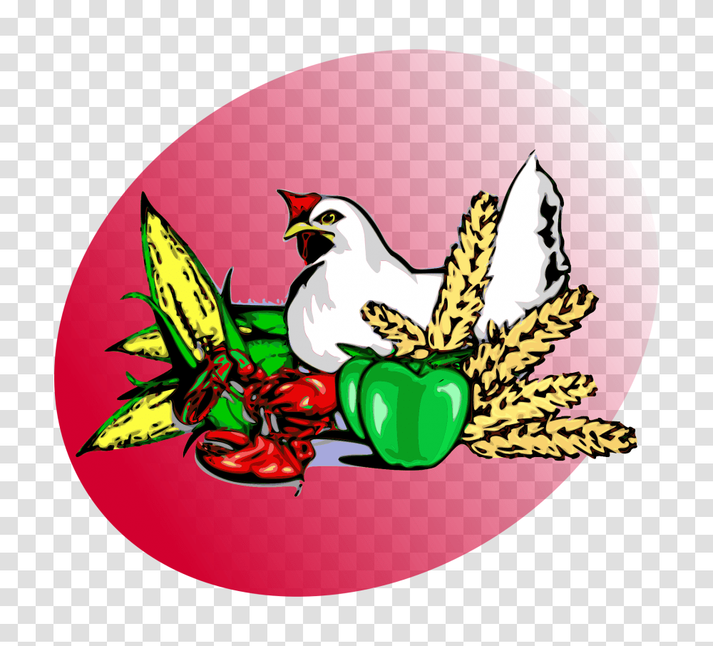 P Agriculture Red, Bird, Animal, Outdoors, Chicken Transparent Png