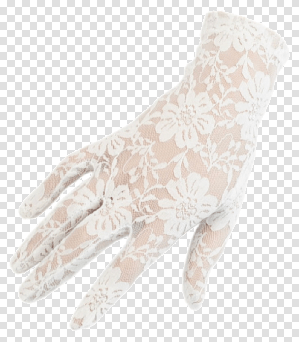 P I N T E R S Love Dai Lace Gloves Ivory White Lace Gloves, Clothing, Apparel, Finger, Henna Transparent Png