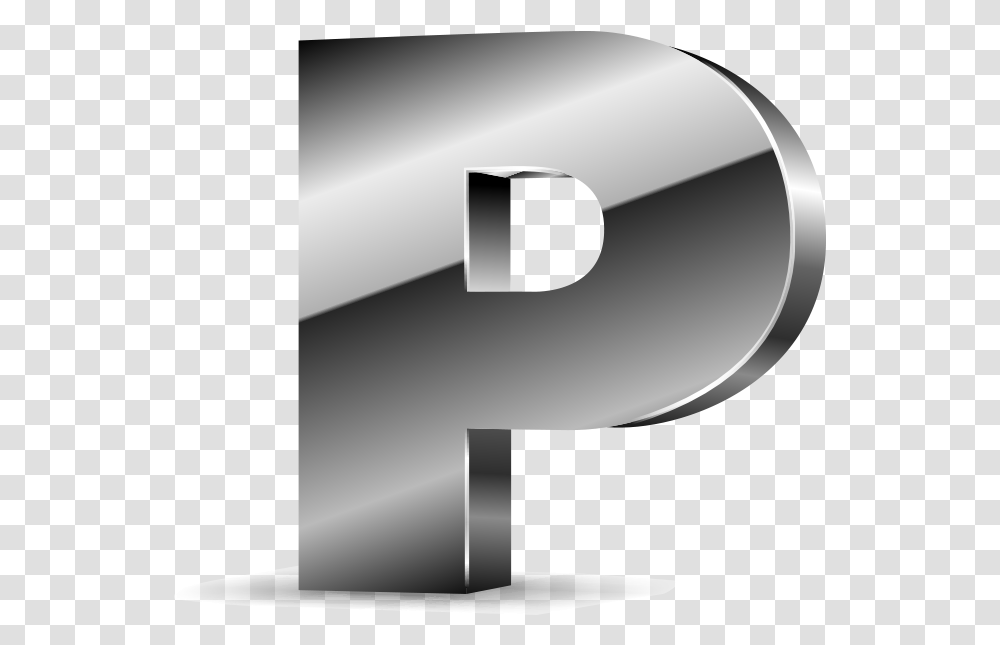 P Letter Silver Letter A, Gray, Weapon, Weaponry Transparent Png