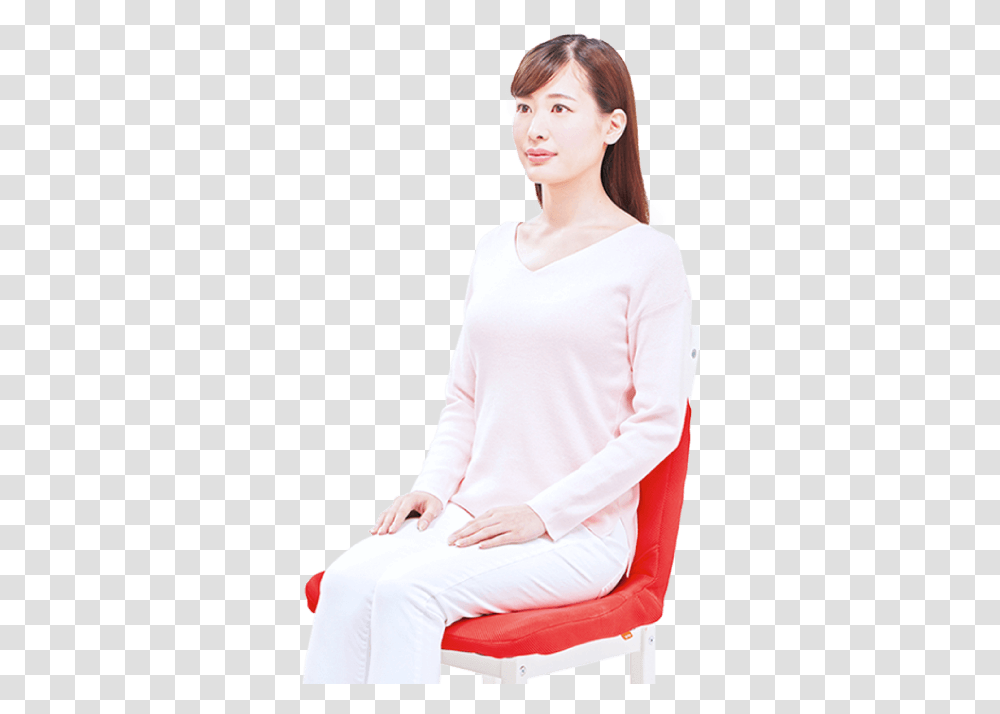P Nto Pinto Sitting, Sleeve, Long Sleeve, Female Transparent Png