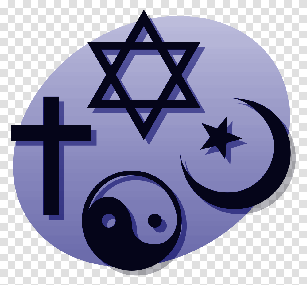 P Religion World Violet Ignatius Of Loyola Symbol, Star Symbol, Cross Transparent Png