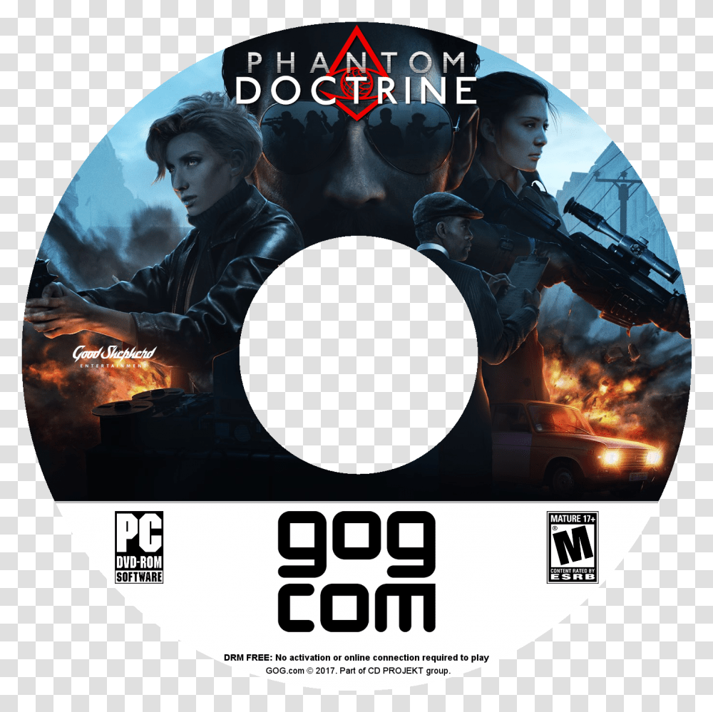 P - Gogcoverscom Phantom Doctrine, Disk, Person, Human, Dvd Transparent Png