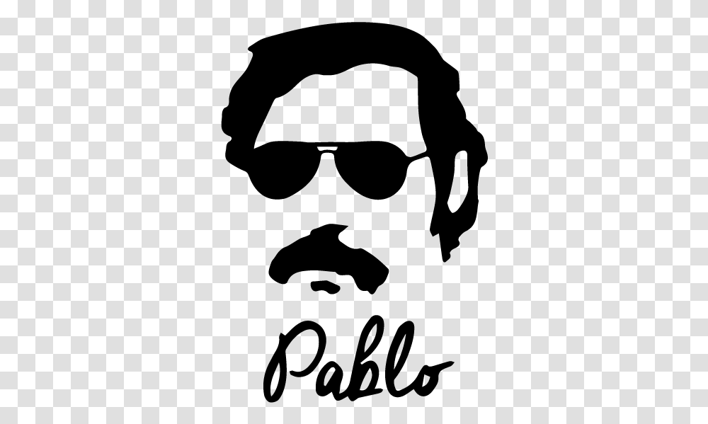 Pablo Escobar Black And White, Gray, World Of Warcraft Transparent Png