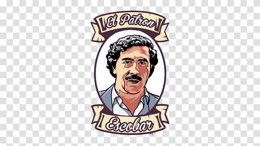 Pablo Escobar, Label, Logo Transparent Png