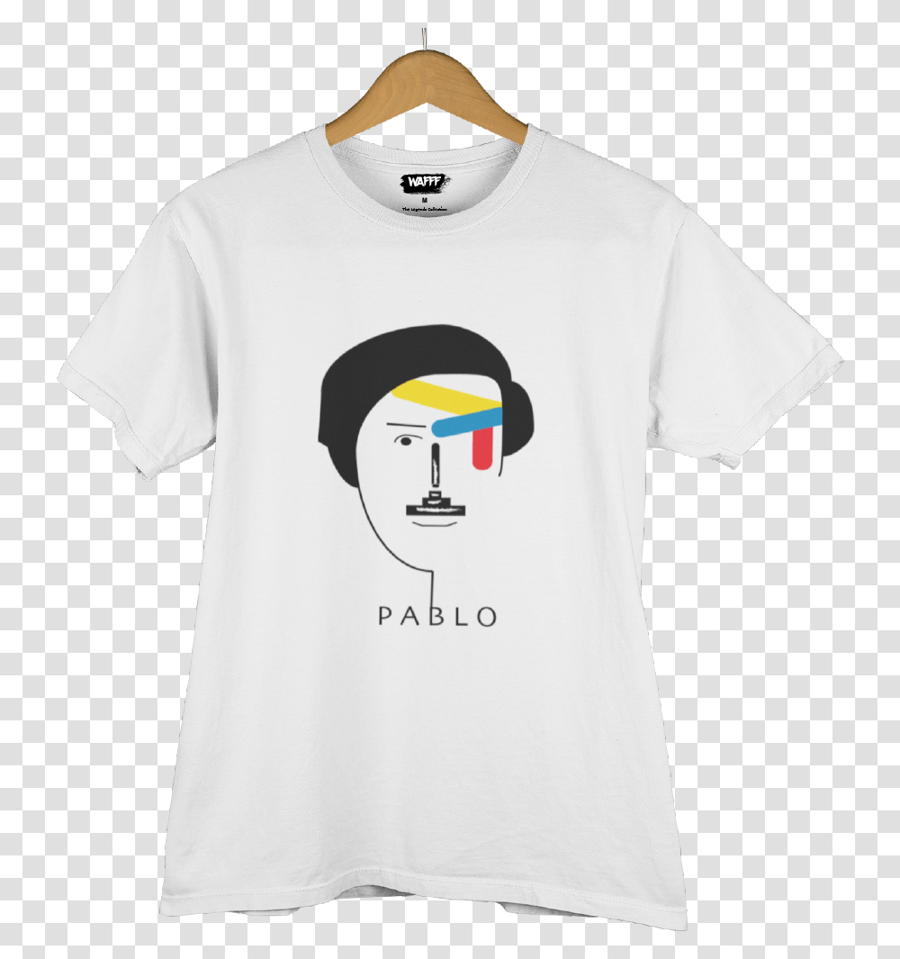 Pablo Escobar T Shirt Football Helmet, Apparel, T-Shirt, Person Transparent Png