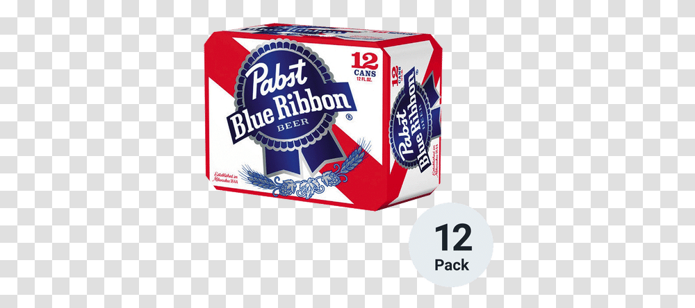 Pabst 12 Bottles Pabst Blue Ribbon, Outdoors, Nature, Text, Box Transparent Png