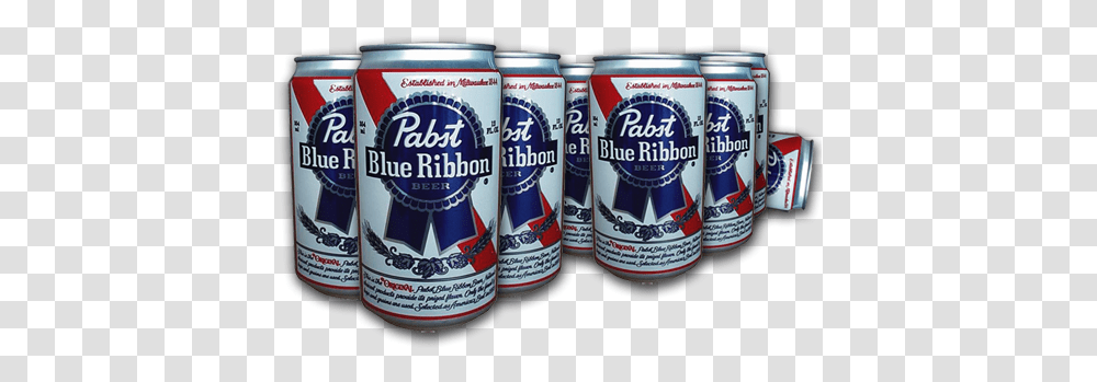 Pabst Blue Ribbon Large Pabst Blue Ribbon, Lager, Beer, Alcohol, Beverage Transparent Png