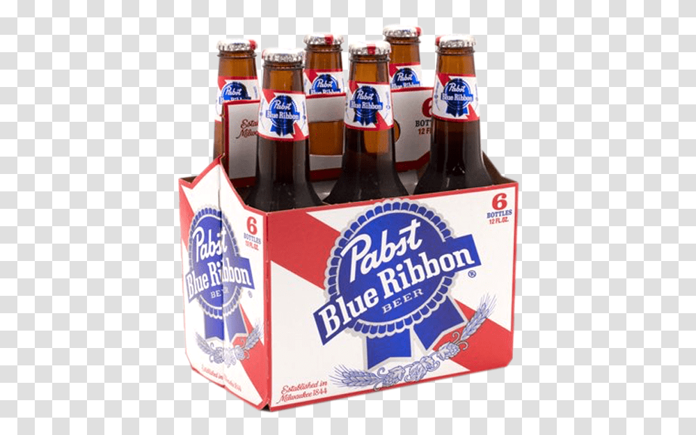 Pabst Blue Ribbon Pabst Blue Ribbon Beer, Alcohol, Beverage, Drink, Bottle Transparent Png