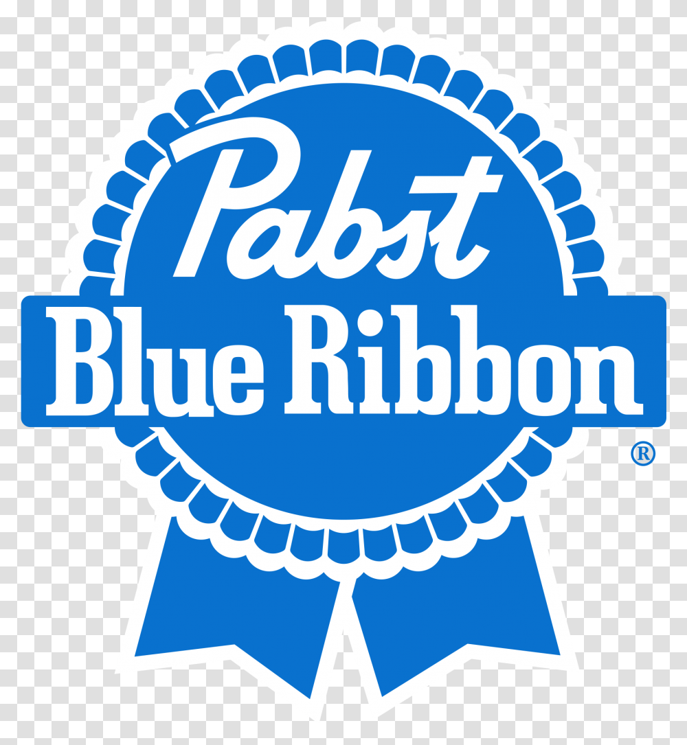 Pabst Pabst Blue Ribbon, Logo, Symbol, Trademark, Badge Transparent Png