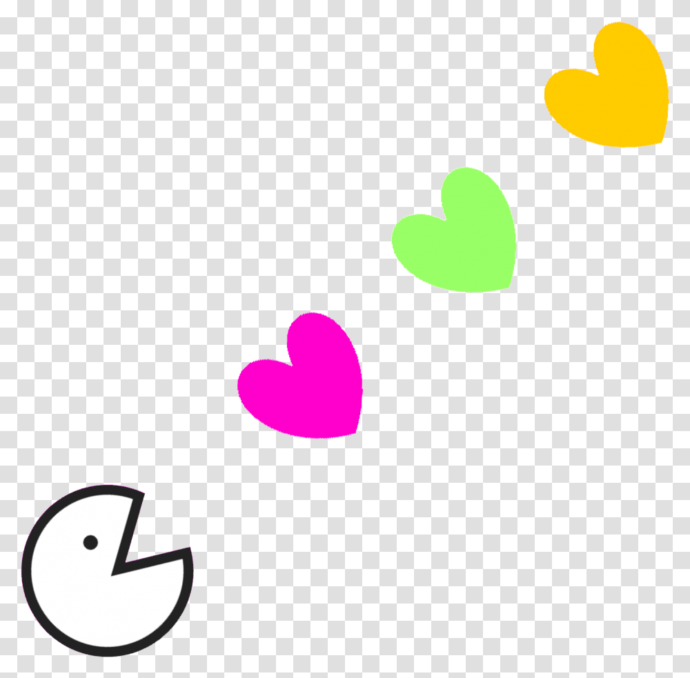 Pac Man Gif, Heart, Alphabet Transparent Png