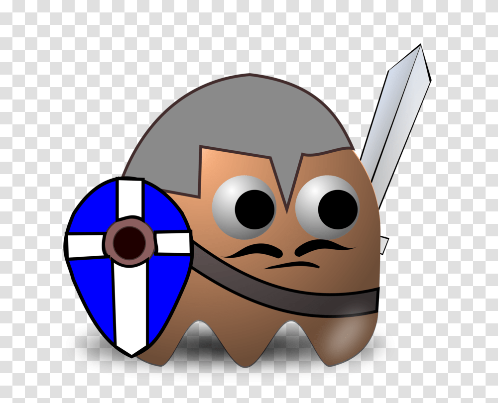 Pac Man Knight Middle Ages Pac Land Warrior, Wasp, Bee, Animal, Hornet Transparent Png