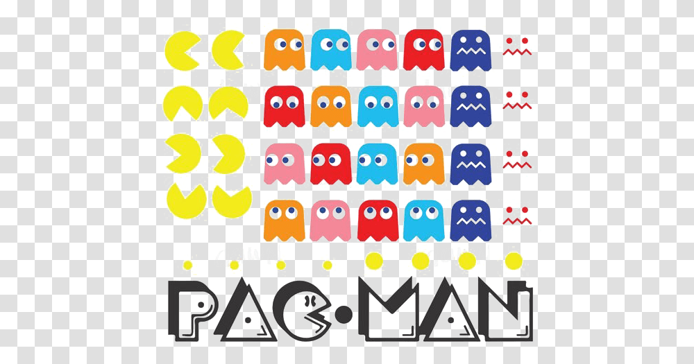 Pac Man Letter Font, Label, Alphabet, Number Transparent Png