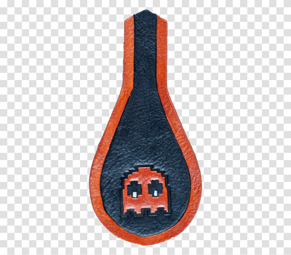 Pac Man Orange Ghost Key Chain Marking Tools, Logo, Trademark, Rug Transparent Png