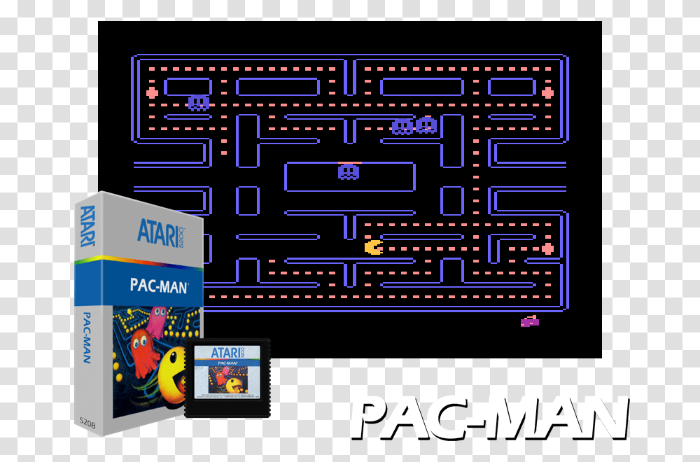 Pac Man Pac Man Commodore, Scoreboard, Bird, Animal, Monitor Transparent Png