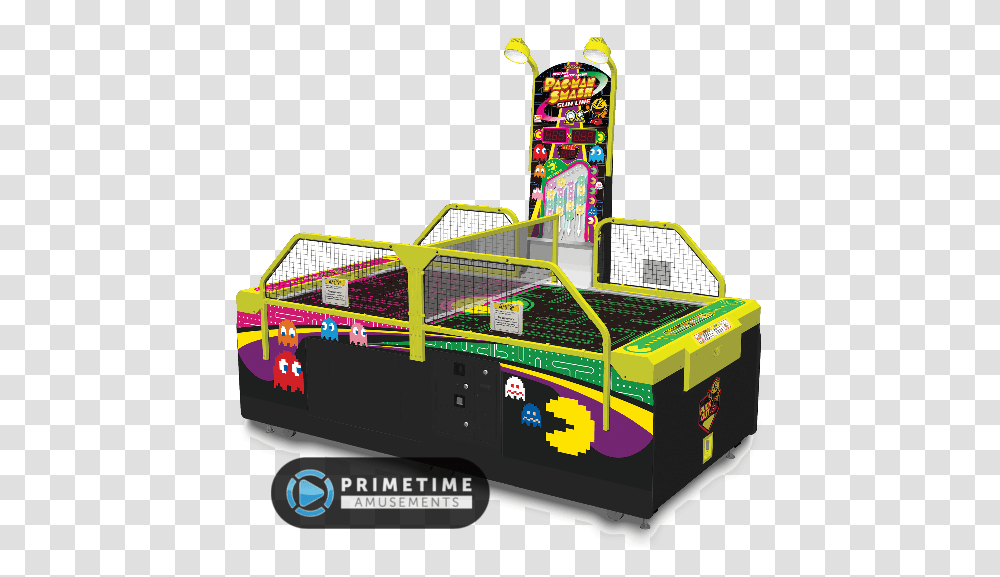 Pac Man Smash Slimline Air Hockey By Bandai Namco Pac Man Smash Slimline, Arcade Game Machine Transparent Png