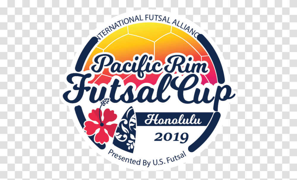 Pac Rim Futsal Cup Carmine, Label, Sticker, Logo Transparent Png