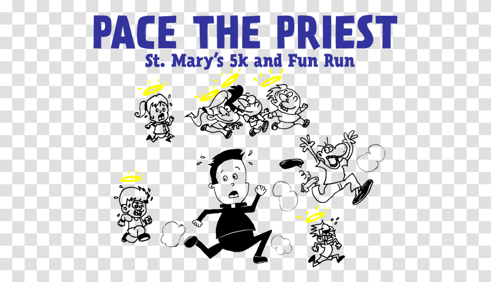 Pace The Priest 5k Cartoon, Vegetation, Plant, Outdoors Transparent Png