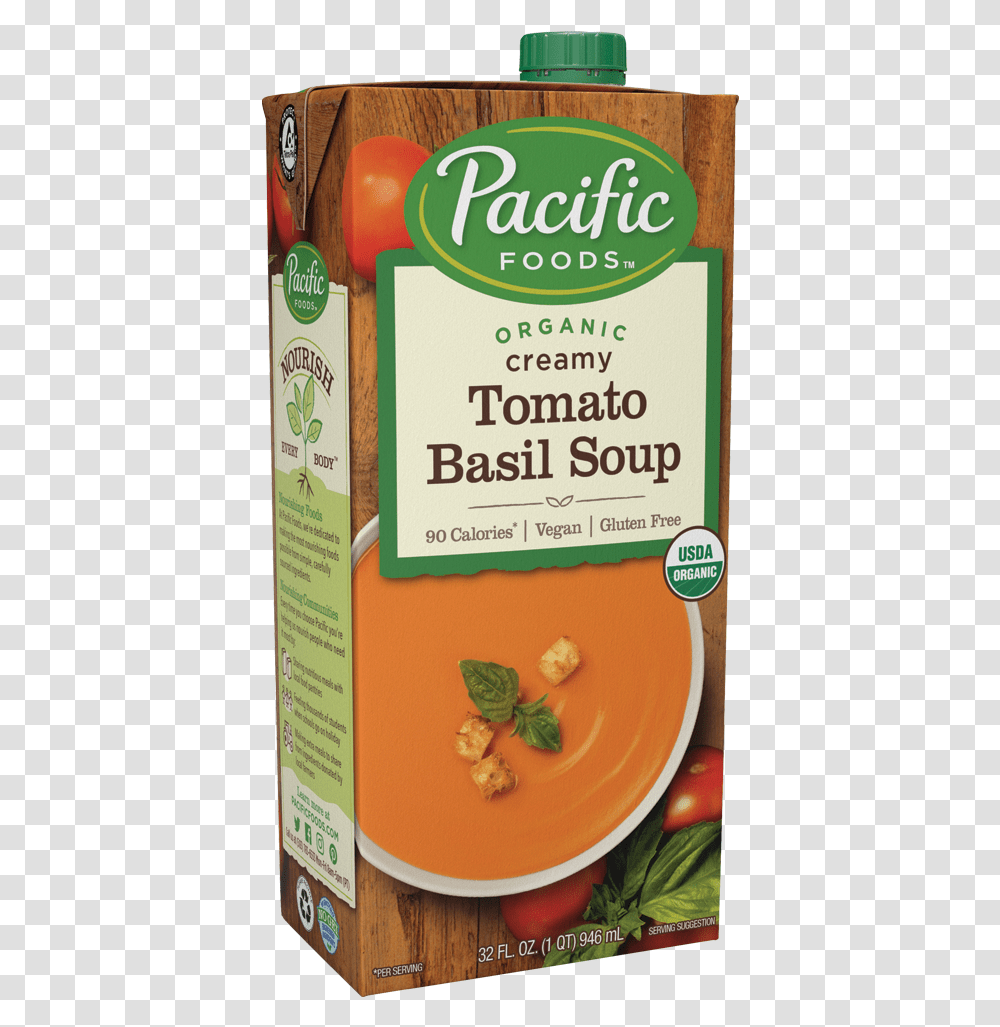 Pacific Creamy Tomato Soup, Plant, Food, Jar, Vase Transparent Png