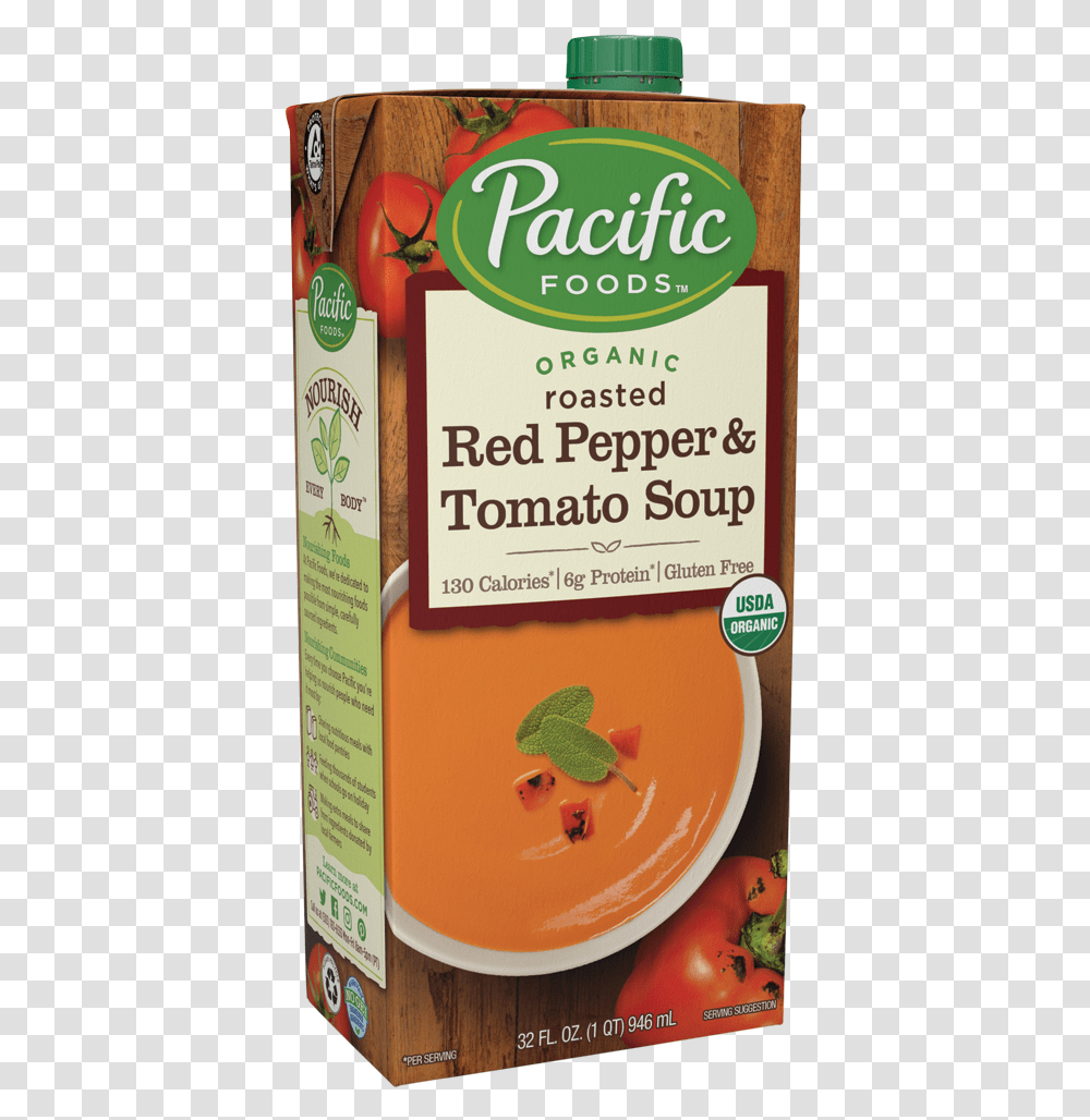 Pacific Creamy Tomato Soup, Plant, Juice, Beverage, Bowl Transparent Png