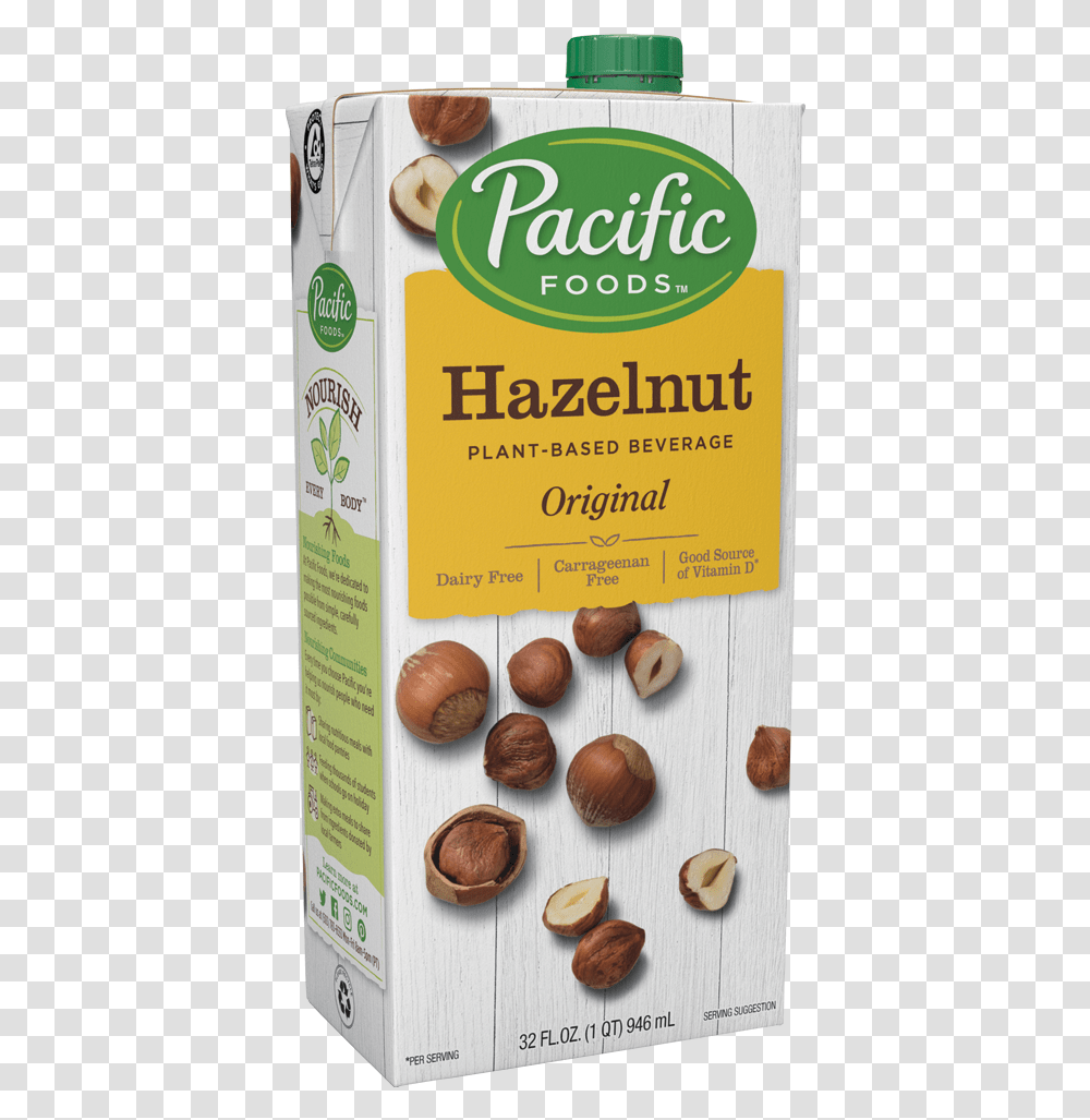 Pacific Foods Almond Milk, Plant, Nut, Vegetable, Grain Transparent Png