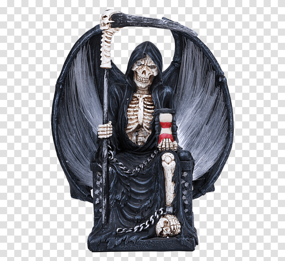 Pacific Giftware Winged Grim Reaper Fiber Optic Collectible, Apparel, Costume, Sweets Transparent Png