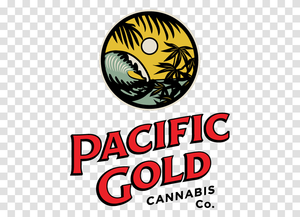 Pacific Gold Pacific Gold Cannabis, Poster, Advertisement, Logo, Symbol Transparent Png