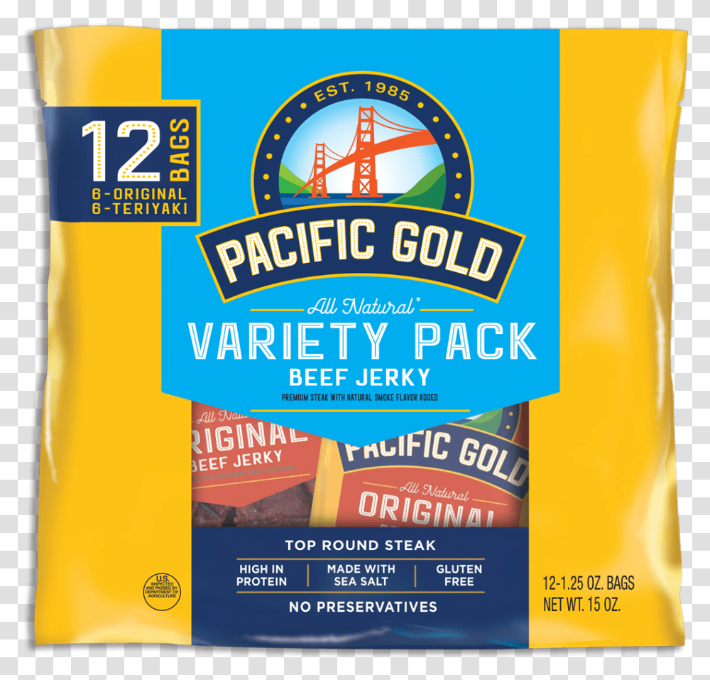 Pacific Gold Variety Pack - Small Animal Supply, Food, Plant, Advertisement, Paper Transparent Png