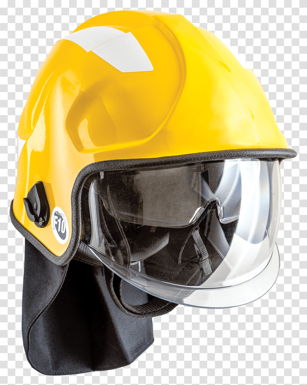 Pacific Helmets F10 Mkv Structural Firefighting Helmet Parts Of Fire Helmet, Apparel, Hardhat, Crash Helmet Transparent Png