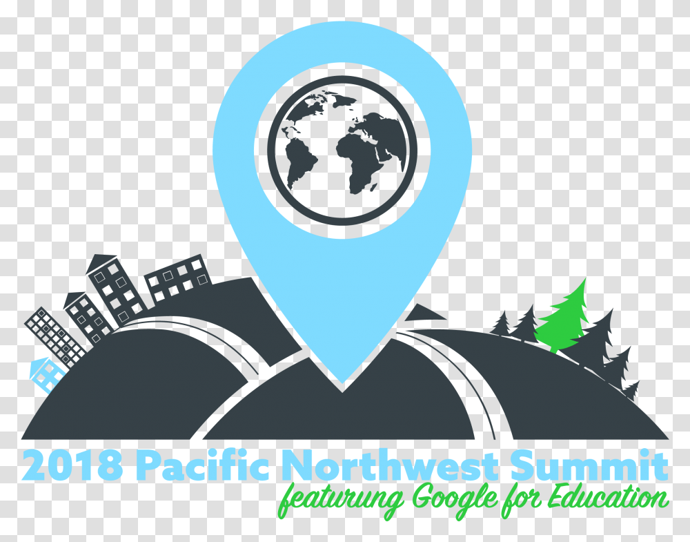 Pacific Northwest Google Summit World Map, Text, Outdoors, Label, Pillow Transparent Png