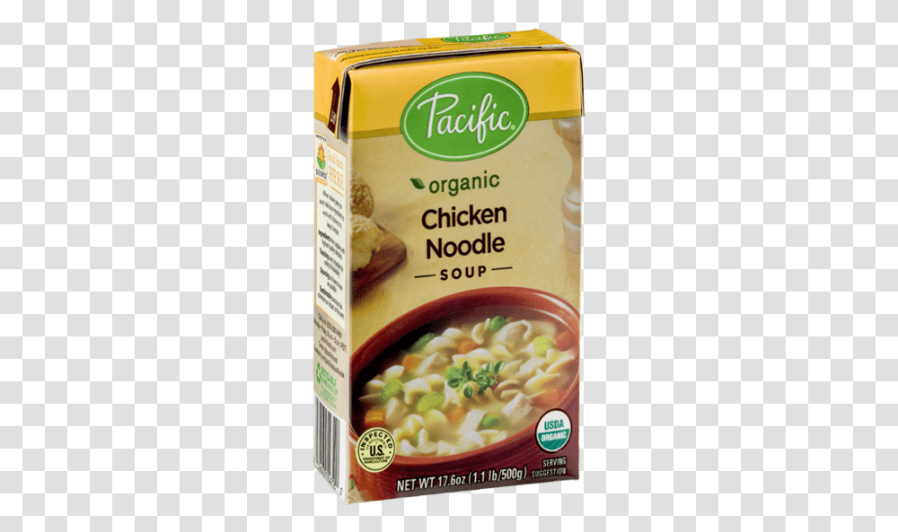 Pacific Organic Chicken Noodle Soup, Bowl, Dish, Meal, Food Transparent Png