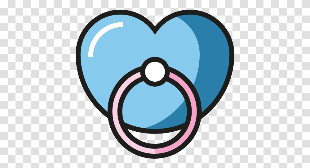 Pacifier Babies Pacifiers Toy Icons Baby Pacifier, Heart Transparent Png