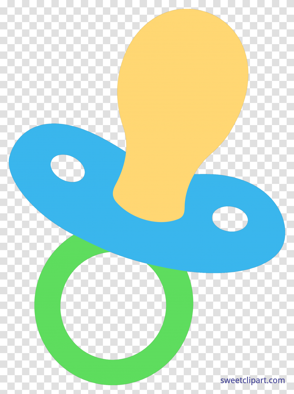 Pacifier Blue Green Clip Art, Alphabet, Knot Transparent Png