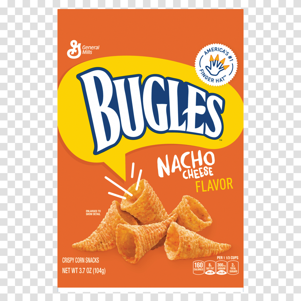 Pack Bugles Nacho Cheese Flavor Crispy Corn Snacks Oz, Food, Fried Chicken, Cracker, Bread Transparent Png