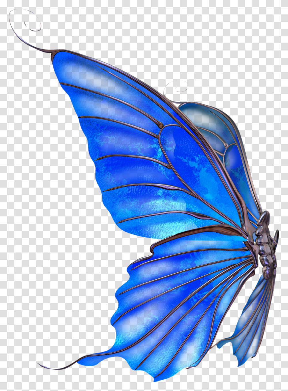 Pack De Alas Butterfly Wings Side View, Insect, Invertebrate, Animal, Monarch Transparent Png