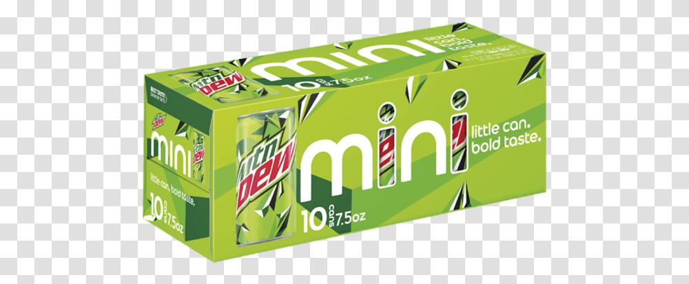 Pack Dew Mini Cans, Credit Card, Box, Gum Transparent Png