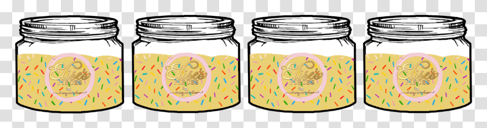 Pack Funfetti Cake Dough Jar, Food Transparent Png