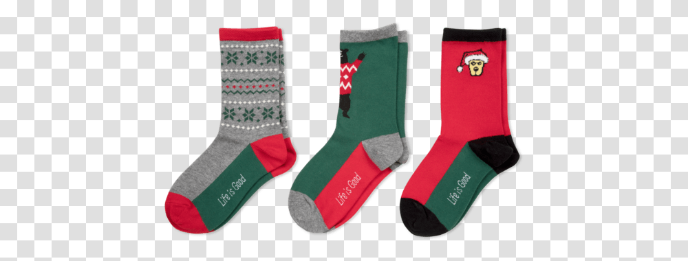 Pack Kids Holiday Crew Socks Sock, Apparel, Shoe, Footwear Transparent Png