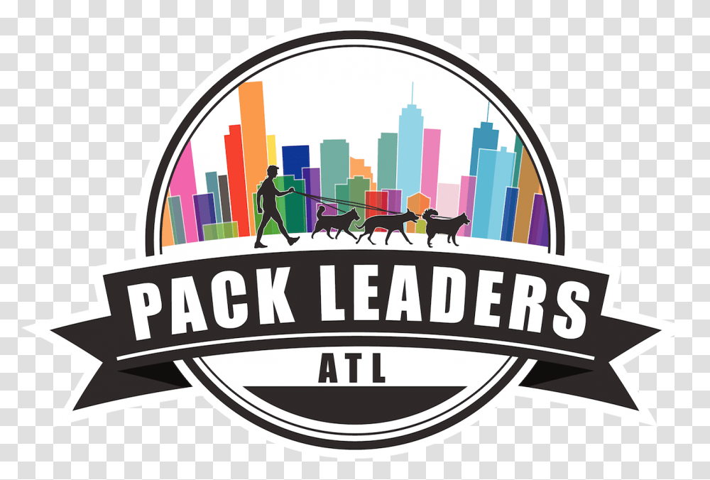 Pack Leaders Atl Every Day Dog Walking And Pet Sitting, Person, Logo, Label Transparent Png