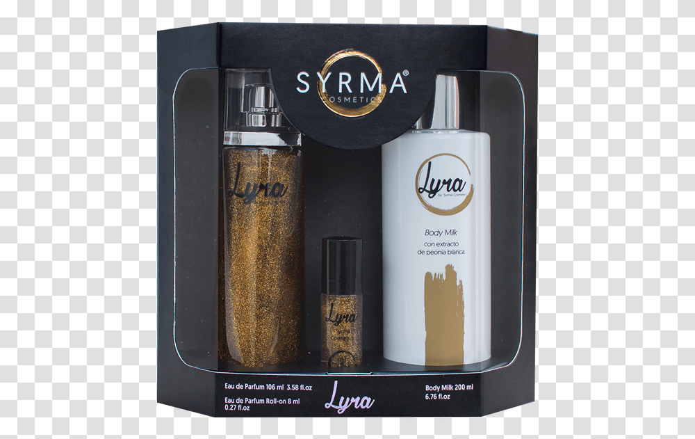 Pack Lyra Bottle, Cosmetics, Perfume, Aftershave Transparent Png