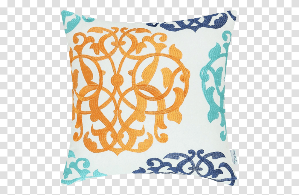 Pack Of 2 Cotton Throw Pillow Cases Covers For Bed, Cushion, Rug Transparent Png