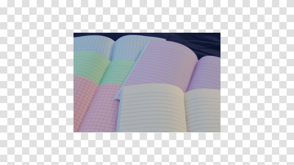 Pack Of Tinted Paper Squared Exercise Books, Page, Word, Foam Transparent Png