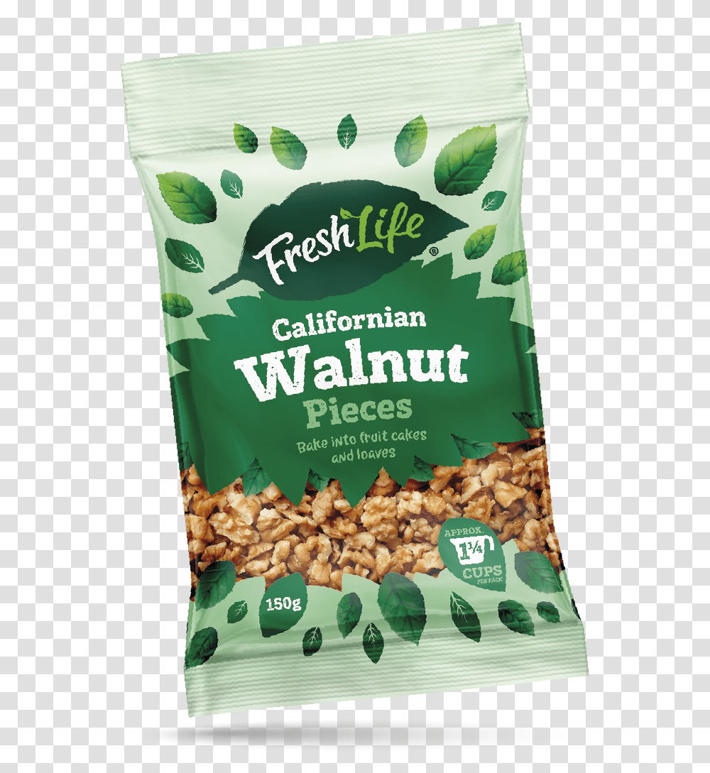 Pack Walnutpieces Almond, Plant, Food, Vegetable, Birthday Cake Transparent Png