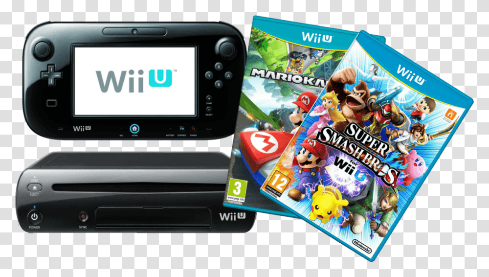 Pack Wii U Mario Kart 8 Super Smash Bros Consola Wii U, Mobile Phone, Electronics, Cell Phone, Game Transparent Png