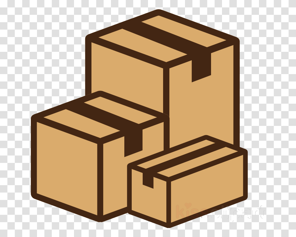 Package Box Clip Art Toy Line Delivery Clipart Storage Warehouse Warehouse Clip Art, Furniture, Drawer, Cardboard, Carton Transparent Png