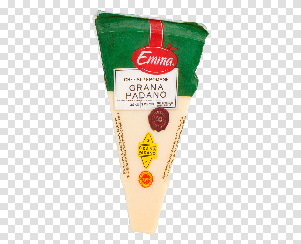 Packaging For Emma Grana Padano Wedges Food, Bottle, Ketchup Transparent Png